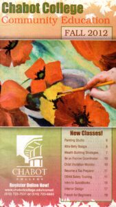 Front page of 2012 Comm Ed Catalog