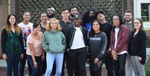 The Chabot Forensics team and their instructors posing for a group photo