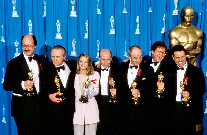 silence of the lambs cast winners academy awards oscars Jodie foster Jonathan demme Anthony Hopkins